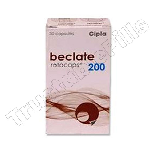 Beclate Rotacaps 200mcg (Beclometasone)