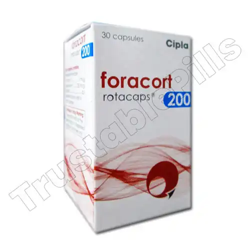 Foracort Rotacaps 200mcg (Budesonide Formoterol)