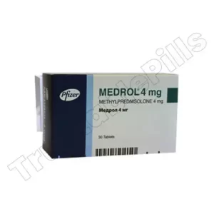 Medrol 4mg (Methylprednisolone)